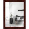 MendeFrames Wandspiegel H14D Wortelhout Decor Donker 30x60 cm