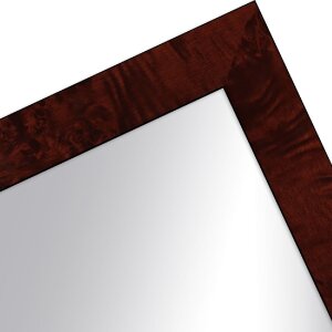 MendeFrames Wandspiegel H14D Wortelhoutdecor donker 50x70 cm