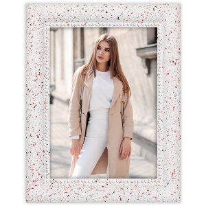 ZEP Fotolijst Pollock Terrazzo in Wit, Bruin en Grijs – 3 formaten