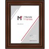 MendeFrames Houten Fotolijst H017 Notenhout 24x30 cm Antireflectieglas