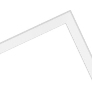 MendeFrames H080 Houten fotolijst wit 30x40 cm Kunstglas