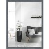 MendeFrames H080 houten wandspiegel grijs 20x60 cm