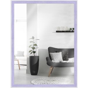 MendeFrames H080 Houten Wandspiegel Violette 42x59,4 cm