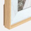 ZEP Fotolijst Siena Houtlook Wit/Natuur 10x15-30x40cm Helder Glas
