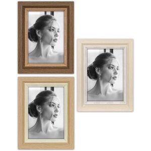 ZEP Fotolijst Sydney Bruin/Naturel/Wit 10x15/13x18/15x20...