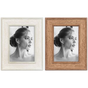 ZEP Fotolijst Perth Wit Natuur 10x15 13x18 15x20 cm...