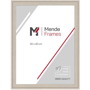 MendeFrames Houten Fotolijst H120 Crème 30x30 cm...