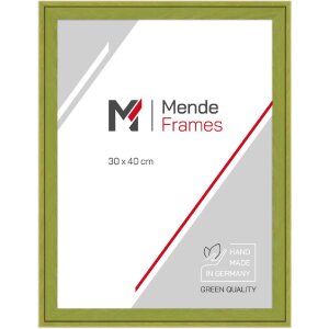 MendeFrames Houten Fotolijst H120 Groen Gemaserd 15x15 cm...