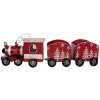 Clayre & Eef 5Y1383 Decoratie Trein 64x13x21 cm Kerstdecoratie