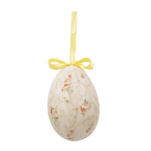 Clayre & Eef 65908 Decoratieve Ei Hanger Set 6 Ø 7x10 cm