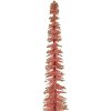 Clayre & Eef 66315P Kerstboomdecoratie Ø 5x25 cm Roze Gouden