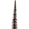 Clayre & Eef 66317CH Kerstboom Decoratie Ø 8x40 cm Bruin Goudkleurig