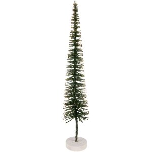 Clayre & Eef 66317GR Kerstboom Decoratie Groen-Goud...