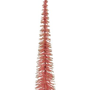 Clayre & Eef 66317P Kerstboom Decoratie Roségoud 8x40 cm