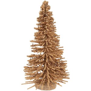 Clayre & Eef Decoratie Kerstboom 14x25 cm