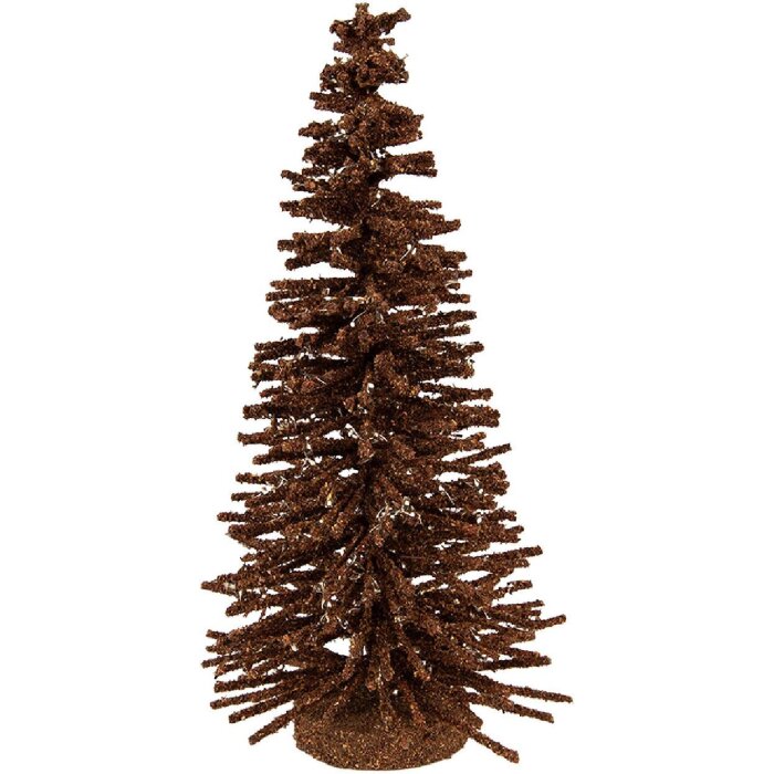 Clayre & Eef 66318BR Kerstboomdecoratie 14x25 cm