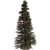 Clayre & Eef 66318GR Kerstboom Groen-Goud 14x25 cm