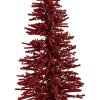Clayre & Eef 66318R Kerstboomdecoratie Ø 14x25 cm rood-goud