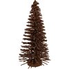 Clayre & Eef 66319BR Decoratieve Kerstboom Ø 17x30 cm Bruin-Goud