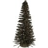 Clayre & Eef 66319GR Kerstboom Decoratie Ø 17x30 cm Groen-Goud