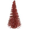Clayre & Eef 66319P Kerstboomdecoratie Roze-Goud Ø 17x30 cm
