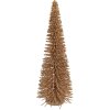 Clayre & Eef 66320BE Decoratieve Kerstboom Beige-Goud 20x50 cm
