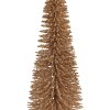 Clayre & Eef 66320BE Decoratieve Kerstboom Beige-Goud 20x50 cm