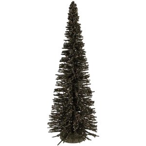 Clayre & Eef 66320GR Decoratieve Kerstboom Ø 20x50 cm Groen-Goud
