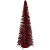 Clayre & Eef 66320R Decoratieve Kerstboom Rood-Goud 20x50 cm