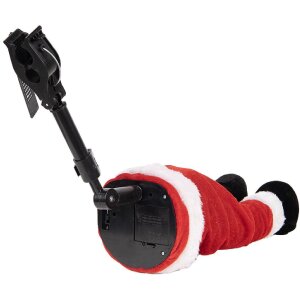 Clayre & Eef 66347 Kerstdecoratie Kerstman Benen 30x13x54 cm Rood