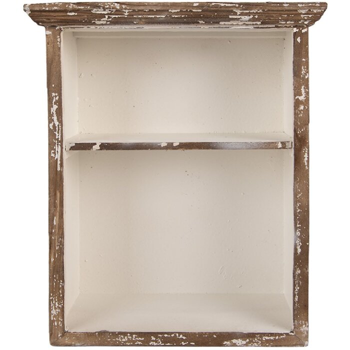 Clayre & Eef 6H2466 Wandkast 36x15x43 cm Landelijke Stijl
