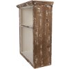 Clayre & Eef 6H2466 Wandkast 36x15x43 cm Landelijke Stijl