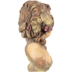 Clayre & Eef Decoratieve Buste Vrouw 24x18x28 cm