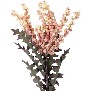 Clayre & Eef 6PL0329P Decoratieve tak met bloemen...