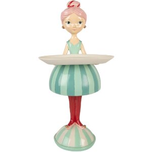 Clayre & Eef Decoratie Kind met Schaal 18x16x38 cm...