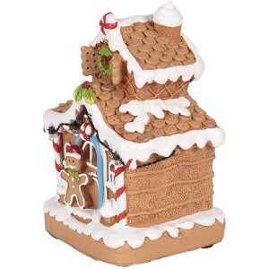 Clayre & Eef 6PR5867 LED Decoratiehuis 11x10x17 cm