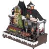 Clayre & Eef 6PR5873 Decoratie-trein met LED 32x16x30 cm Kerstdecoratie