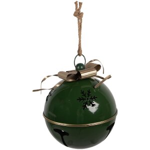 Clayre & Eef 6Y5901 Decoratieve Bel Groen Goud Ø 31x35 cm