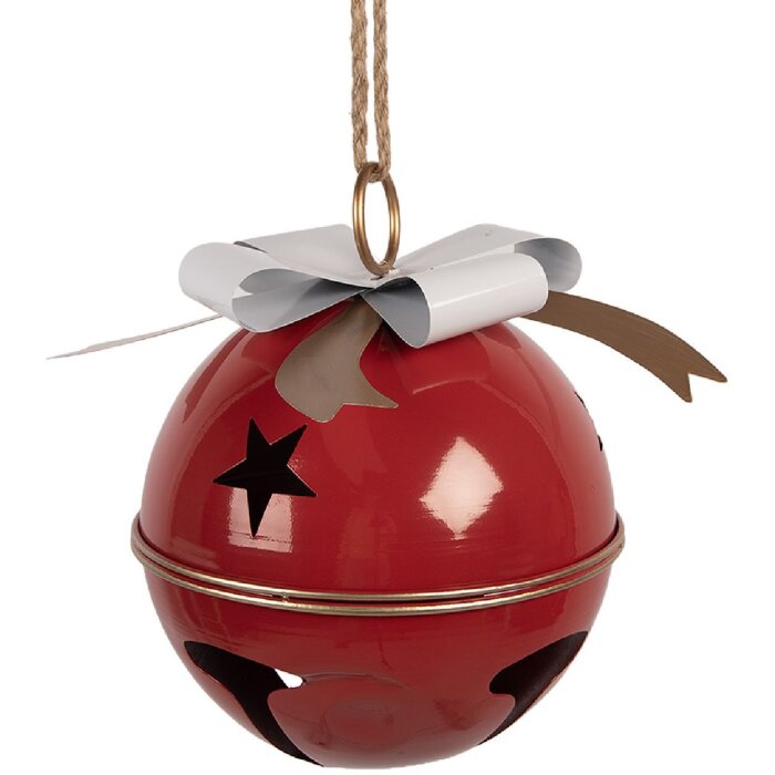 Clayre & Eef 6Y5905 Decoratieve Bel Ø 25x30 cm Landelijk