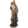 Clayre & Eef 5MG0073 Decoratie Kerstman 38x30x90 cm