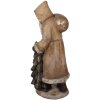 Clayre & Eef 5MG0073 Decoratie Kerstman 38x30x90 cm