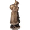 Clayre & Eef 5MG0073 Decoratie Kerstman 38x30x90 cm