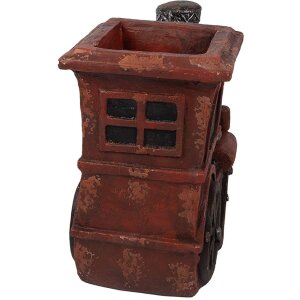 Clayre & Eef 5MG0074 Decoratie Lokomotief 70x30x50 cm Kerstdecoratie