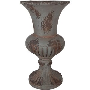 Clayre & Eef 5MG0087 Decoratieve bloempot Ø 30x52 cm Grijs-Bruin