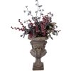 Clayre & Eef 5MG0092 Decoratieve Plantenpot Grijs 40x38x64 cm