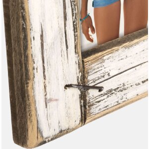 ZEP Houten Fotolijst Horn Wit Vintage 13x18 of 15x20 cm