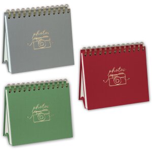 ZEP Spirale fotolijstalbum zelfklevend 20 bladen Rood...