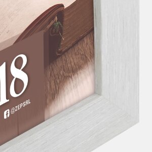 ZEP Houten Fotolijst Renton 3 Kleuren 4 Maten Blokprofiel