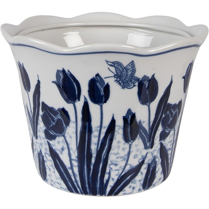 Clayre & Eef 6CE2378 Decoratieve bloempot Ø 17x15 cm