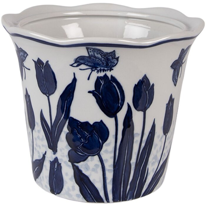 Clayre & Eef 6CE2379 Decoratieve bloempot Ø 21x16 cm